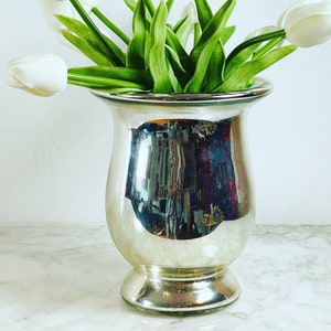 MCM Vase Italian Midcentury Modern Glass Vase Purple Tones. Amethyst Glass Vase Home Mantle Décor Housewarming Gift