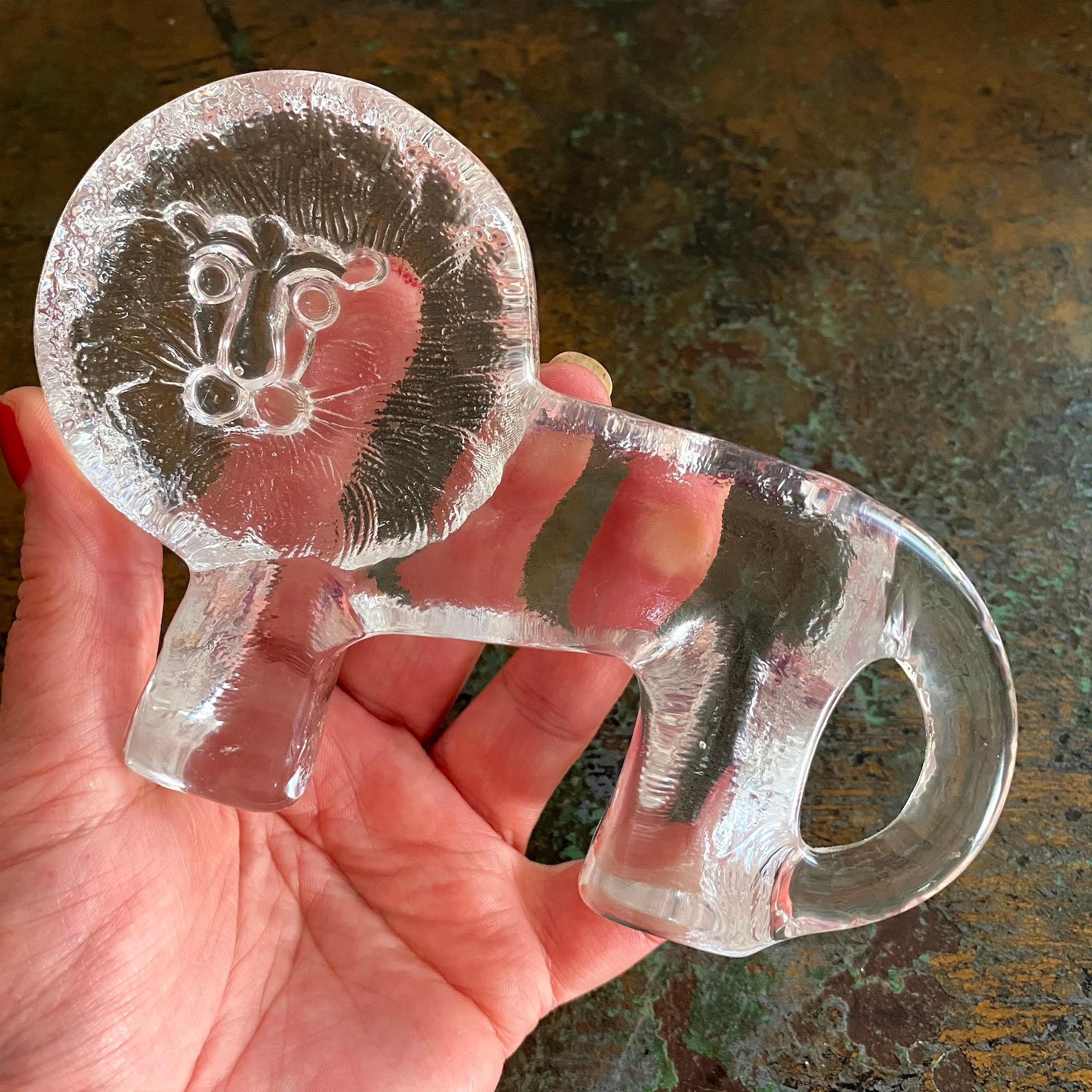 Kosta Boda Zoo Series. Glass Lion Figurine. Vintage Glass Lion Etsy