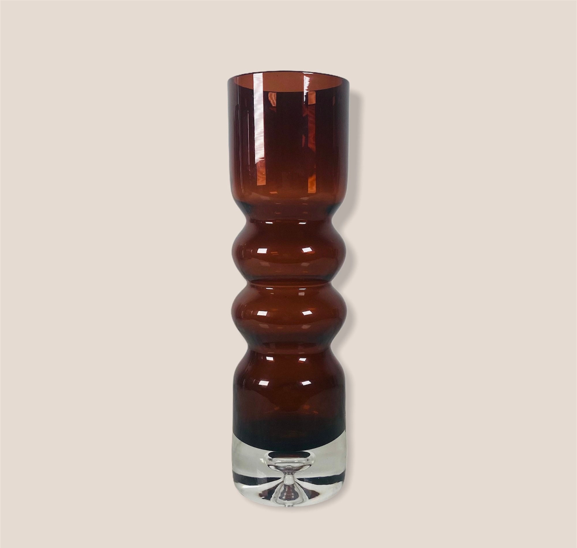 MCM Vase Italian Midcentury Modern Glass Vase Purple Tones. Amethyst Glass Vase Home Mantle Décor Housewarming Gift MCM Vase Italian Midcentury Modern Glass Vase Purple Tones. Amethyst Glass Vase Home Mantle Décor Housewarming Gift