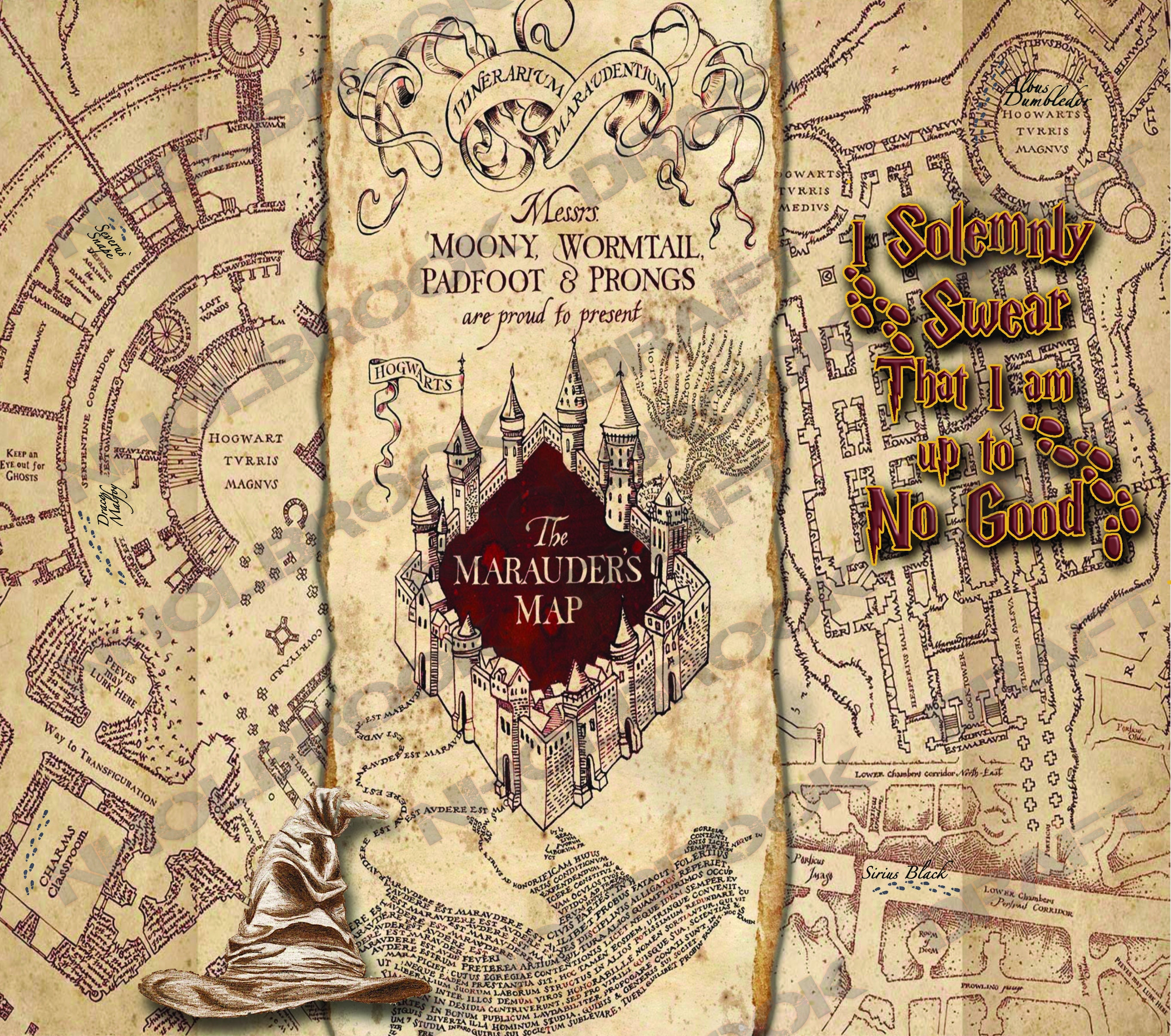 Where Can I Watch The Marauders Harry Potter Harry Potter Marauders Map Printable