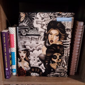 READY to SHIP Alexander Henry CHUCO Print Large/Hardcover Book Sleeve