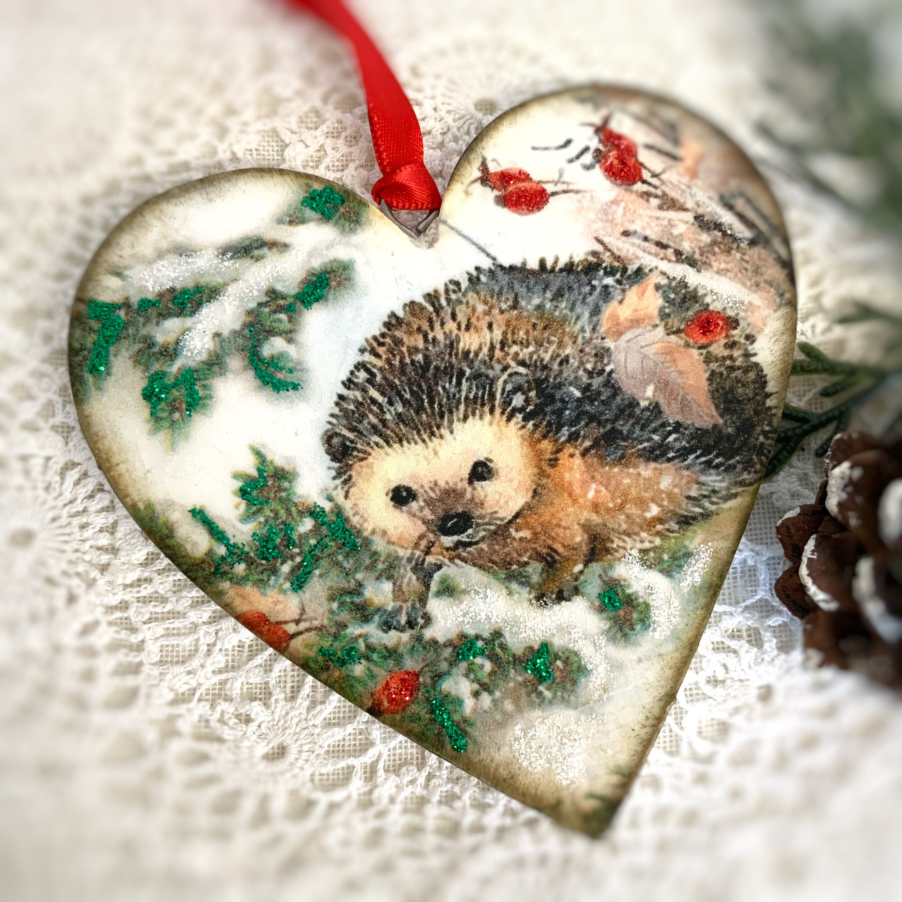 Igel Weihnachtsbaumschmuck Süßer Igel Igel Geschenke | Etsy
