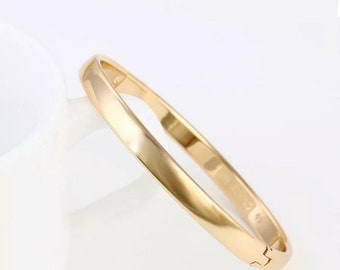 9ct 9k /"Gold Filled/"2 Tone BABY BANGLE anklet openable Bangle Bracelet GIRL GIFT