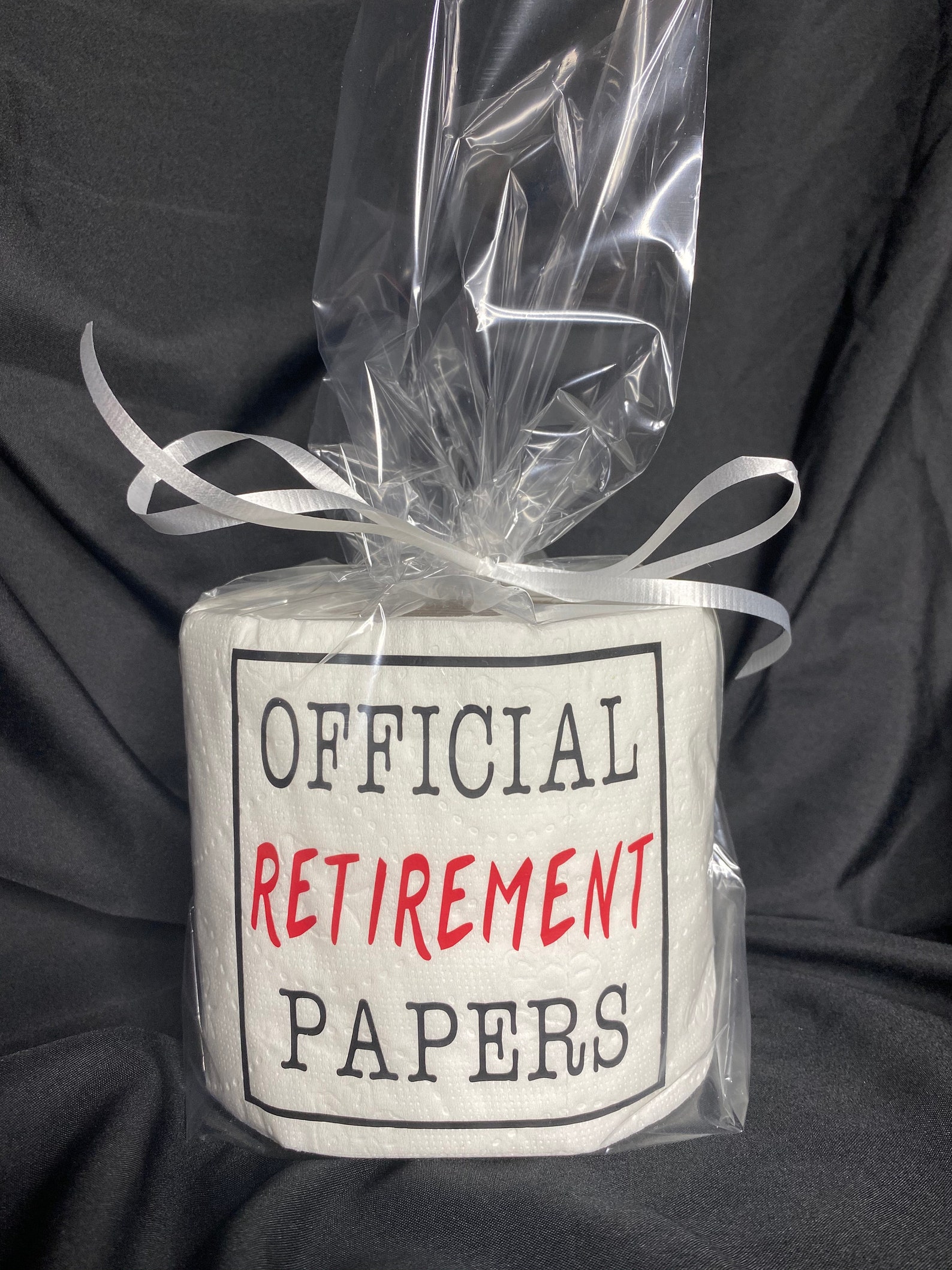 Official Retirement Toilet Paper Gag Gift - Etsy