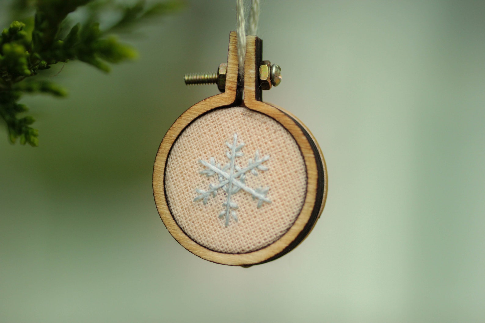 DIY Christmas 6 Mini Embroidery Hoop Decorations/earrings Etsy UK