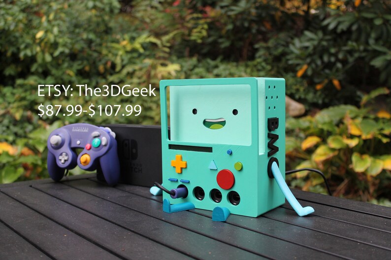Nintendo Switch BMO from Adventure Time Dock Etsy