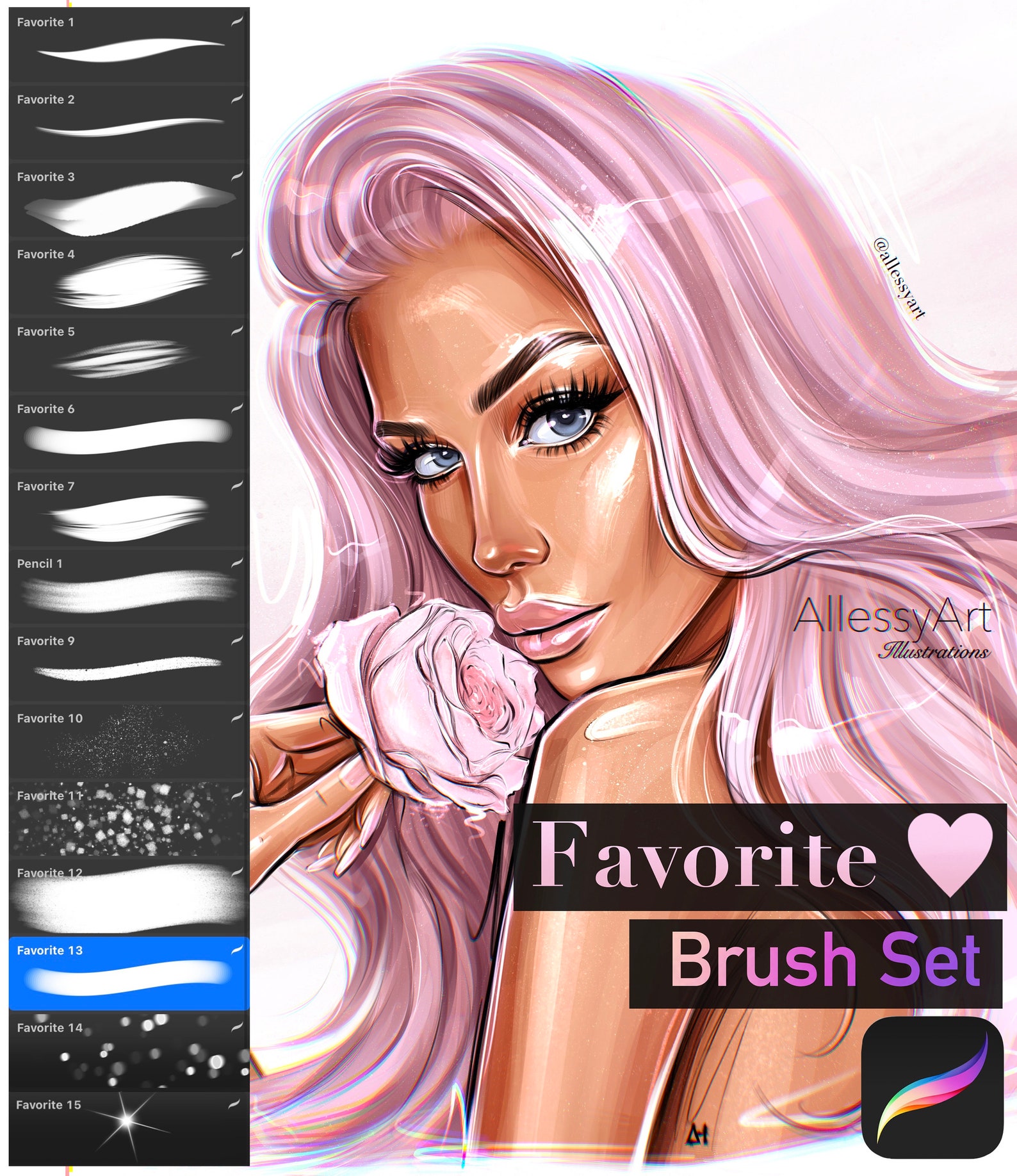 free procreate brush sets free procreate brush sets