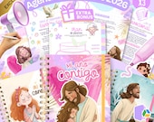 Christian Planner 2026, Editable Printable Devotional Journal (A5)