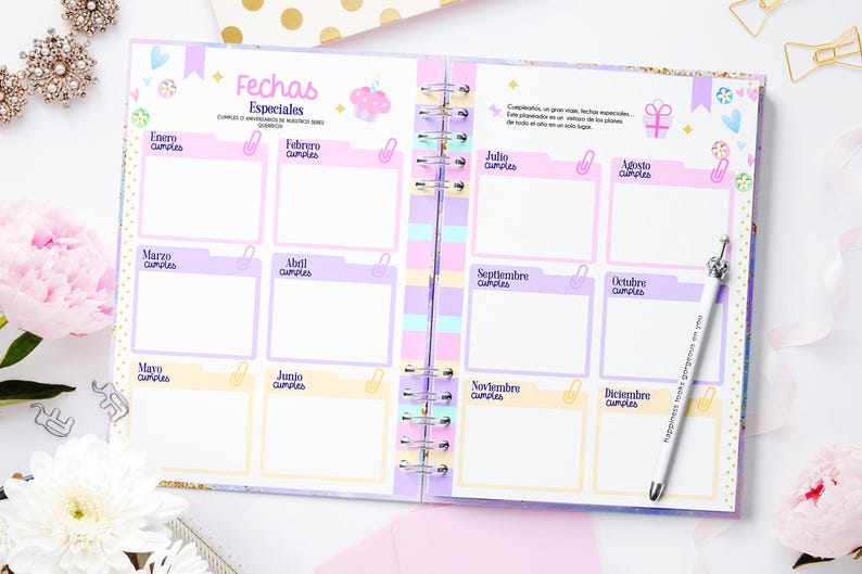 2026 Christian Devotional Planner, Illustrated A5 Bible Study Journal (Editable Canva Template) image 8
