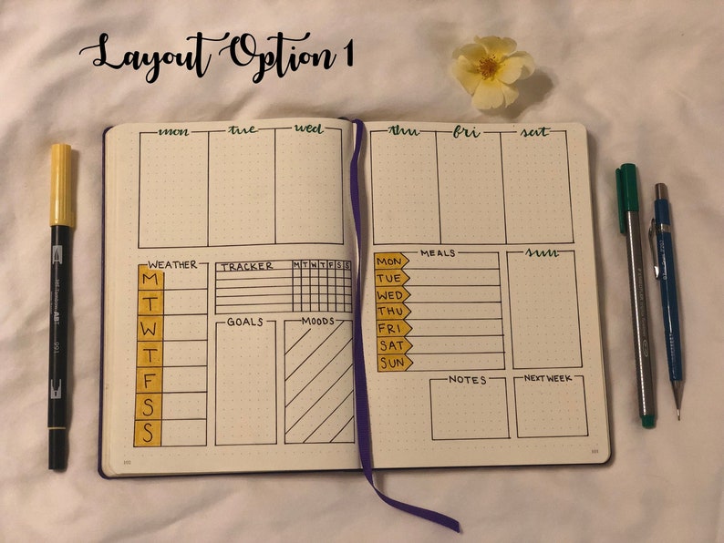 Custom Handmade Bullet Journal Etsy