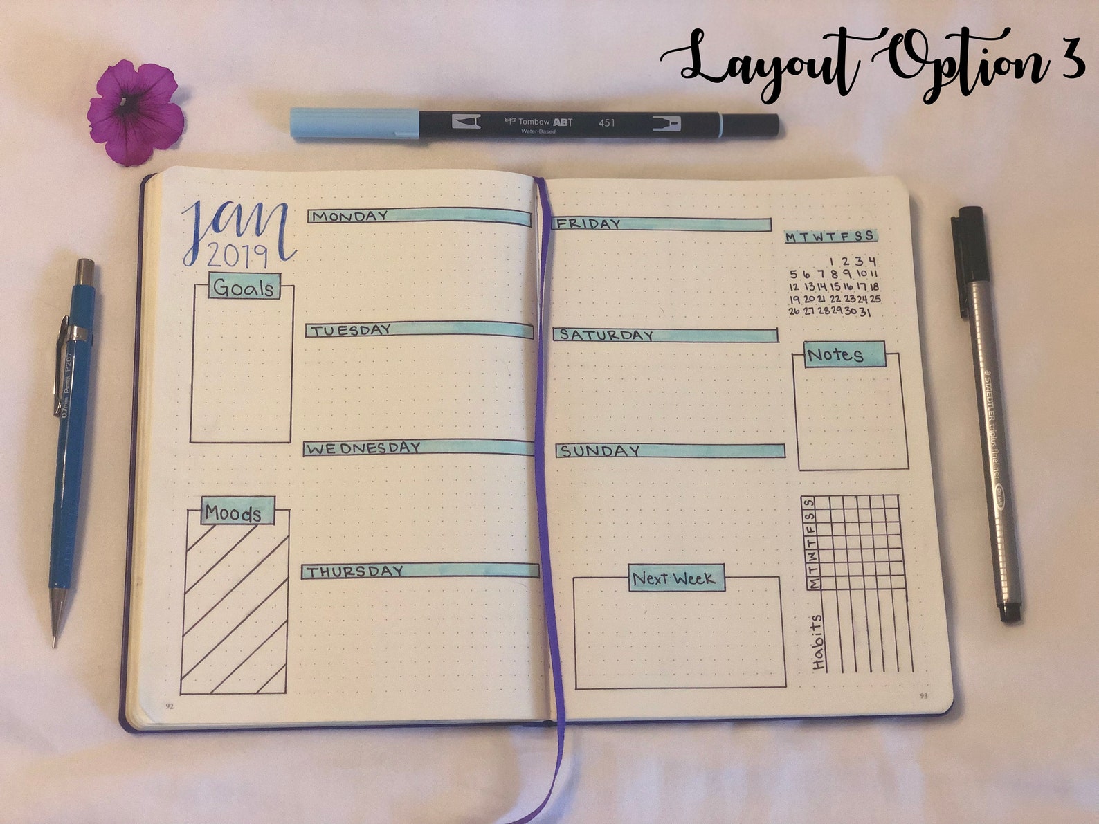 Custom Handmade Bullet Journal Etsy