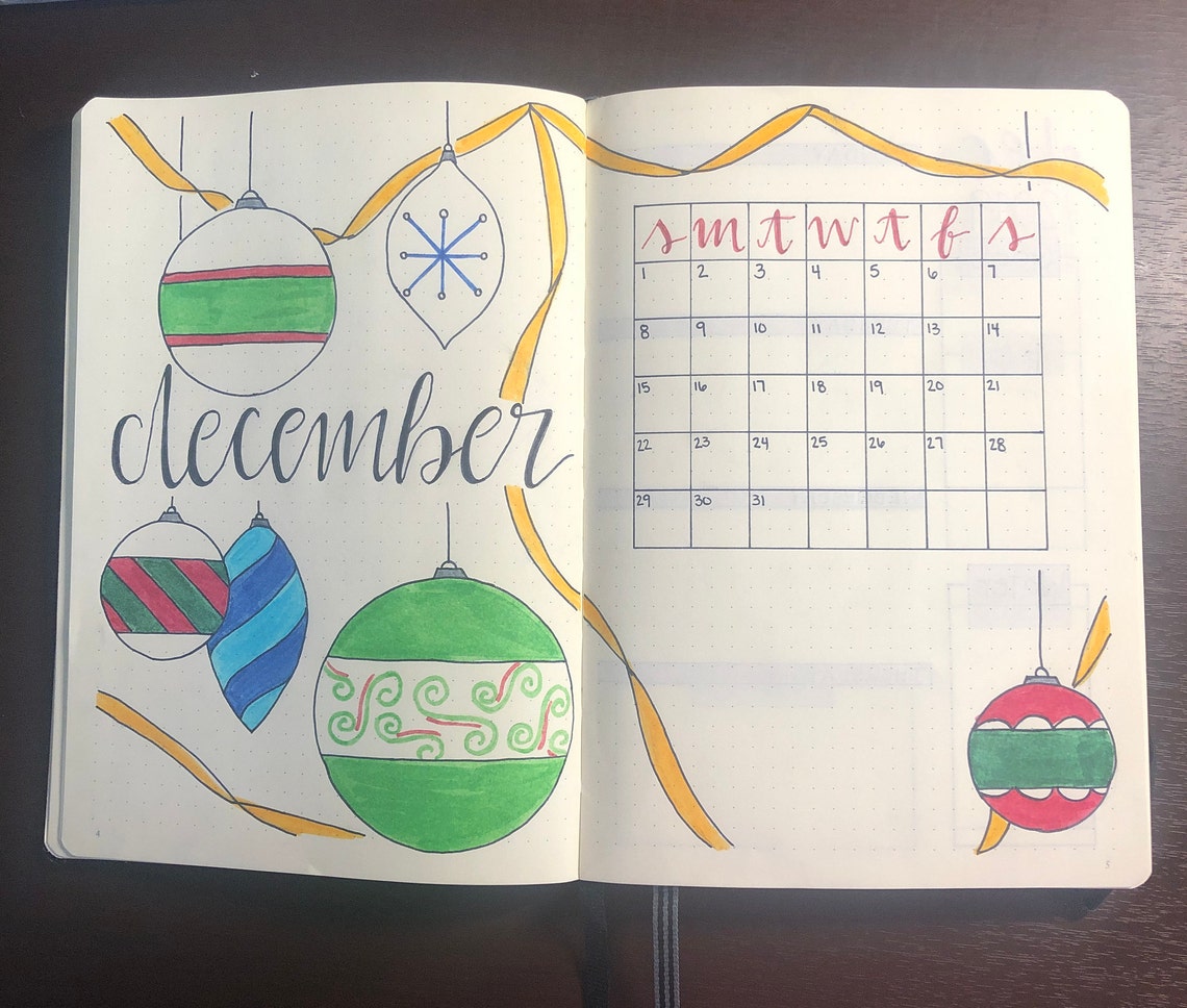 Custom Handmade Bullet Journal Etsy