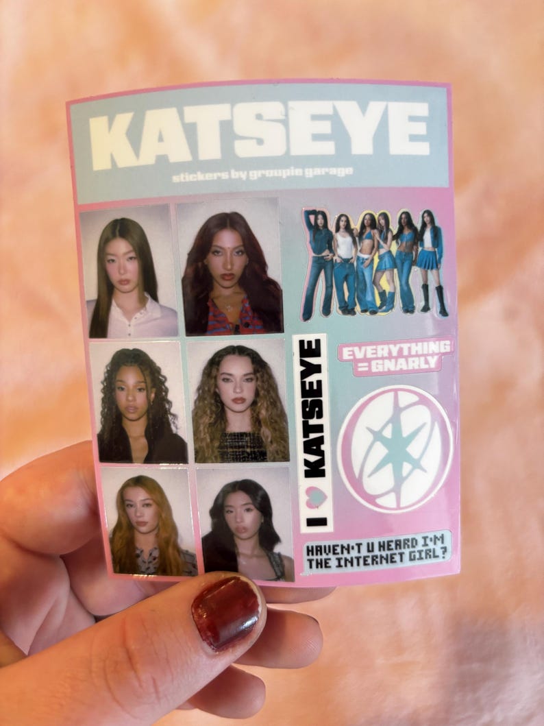 Knarly Sticker Gnarly Sticker Sheet - Etsy