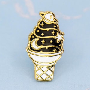 Galaxy Eistüte Emaille Pin