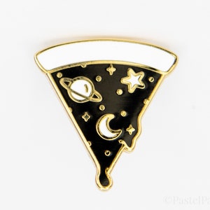 Galaxy Pizza Enamel Pin