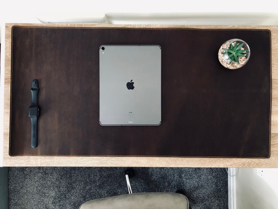 Leather Desktop Pad Large Leather Desk Mat Mouse Pad Leather Leather Desk Pad Keyboard Mat Personalised Leather Desktop Mat Etsy Ireland