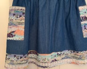 Girls denim skirt