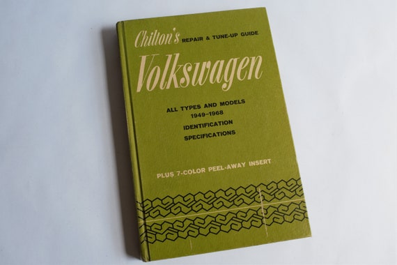 Chilton S Repair Tune Up Guide Volkswagen Etsy