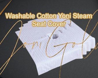 WHOLESALE 10 Washable Yoni V  Steam Seat Cotton Cover