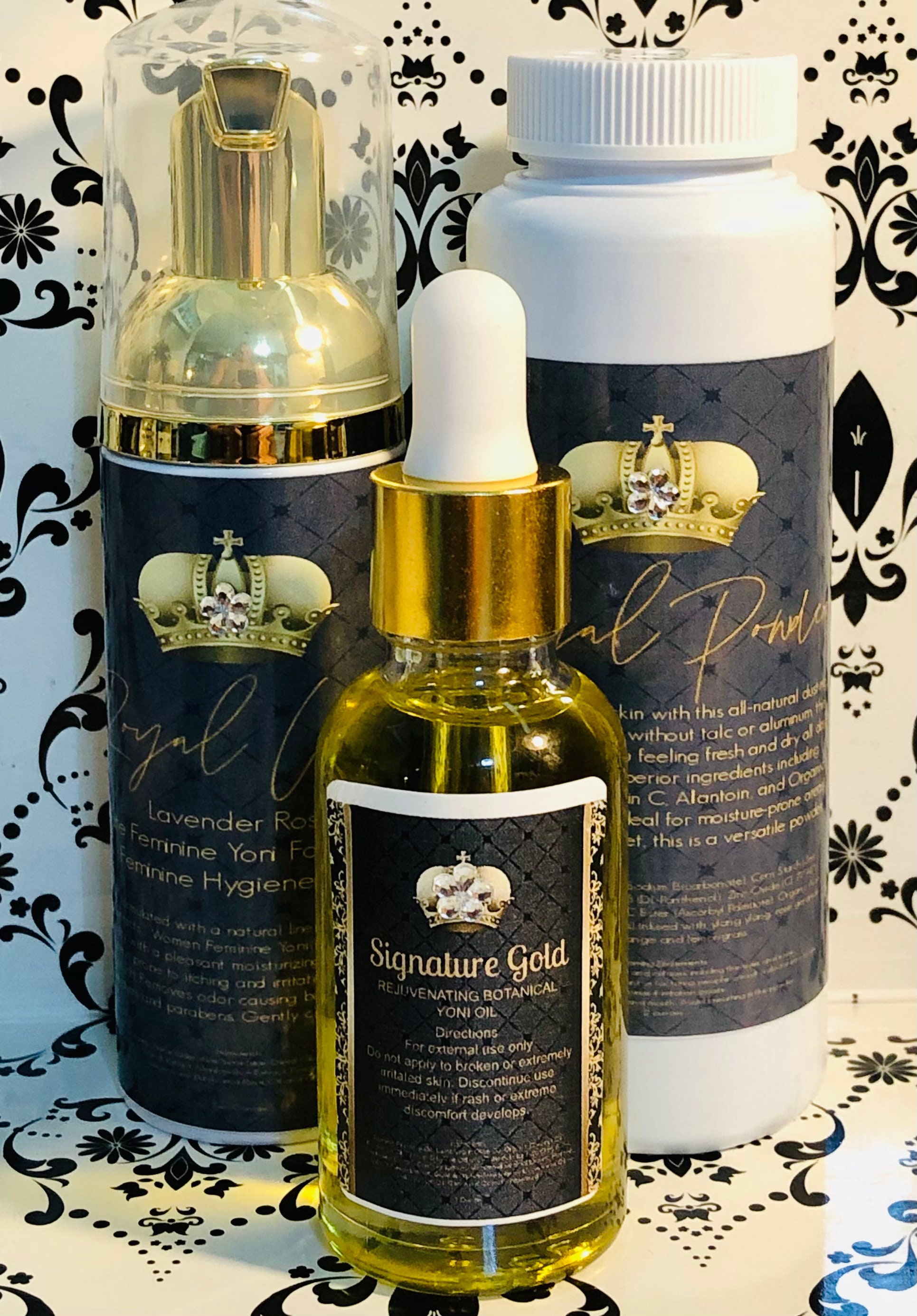 Yoni Care Gift Pack Yoni Oil Yoni Powder Yoni Wash Etsy