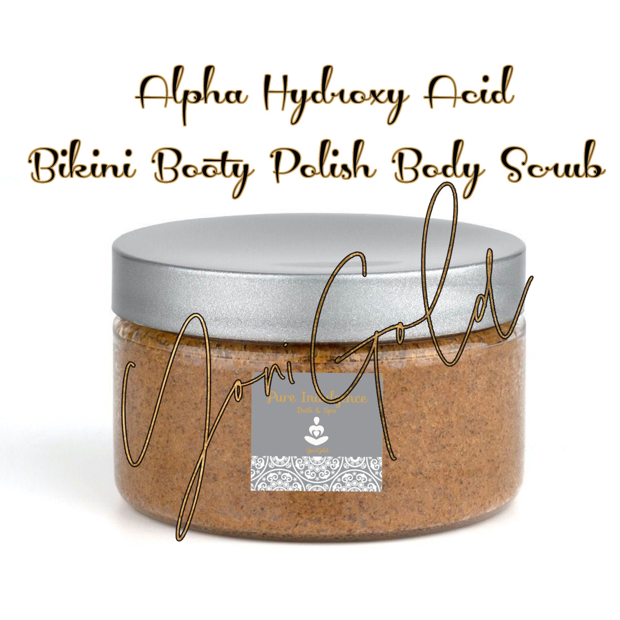 WHOLESALE 5 Body Scrub Bikini Booty Alpha Hydroxy Acid Polish Body