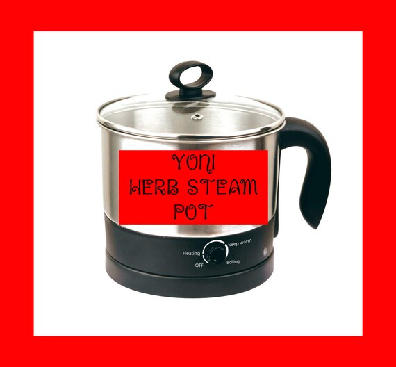 Yoni Steam Pot HERB STEAM POT electric yoni V Steam Herbal Pot Etsy