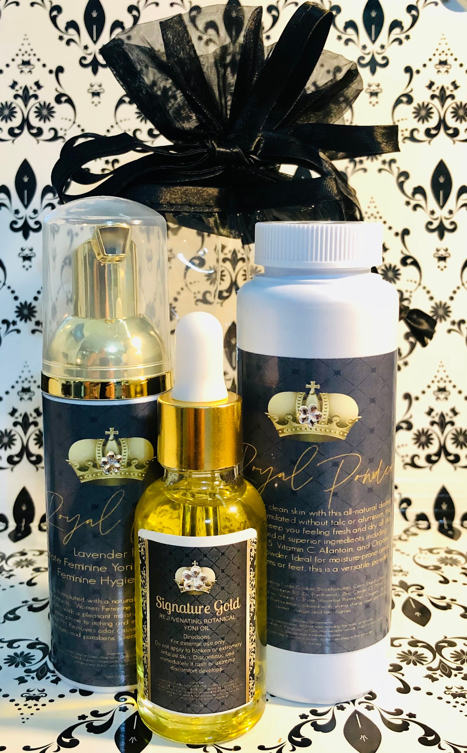 Yoni Care Gift Pack Yoni Oil Yoni Powder Yoni Wash Etsy Canada