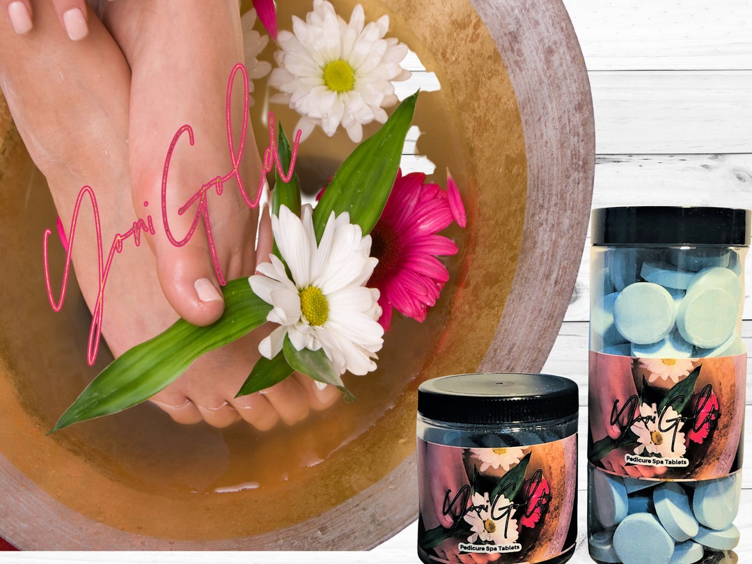 SPA Pedicure Soak Tablets, Foot Detox, Foot Soak, Foot Spa, Moisture