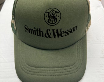 Smith & Wesson Camo Trucker Hat