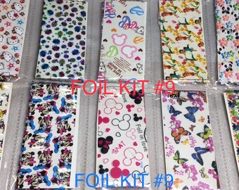Nail Foils Kit #107