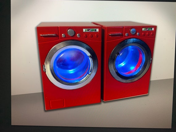 Miniature Contemporary Washer and Dryer in 1 12 Scale Etsy Israel