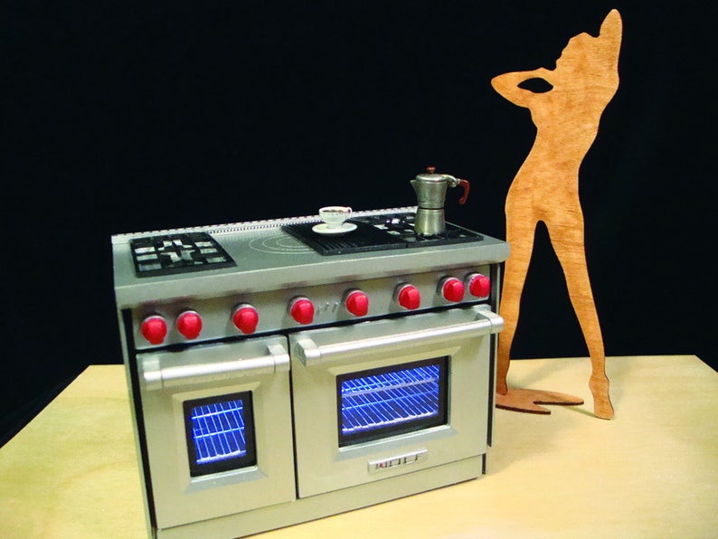 Wolf Stove Replica 1 Scale Etsy