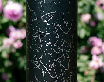Custom Star Map Fellow Travel Coffee Mug: Personalized Constellation Design