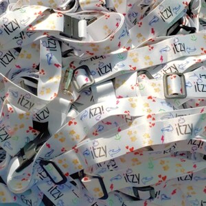 ITZY Midzty inspired Lightring lanyard / Lightring belt/ fanlight lanyard / lightstick strap / lightstick carrier