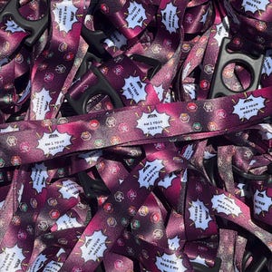 P1Harmony Lightstick Lanyard: Alça para Lightstick de Concerto Feita por Fãs