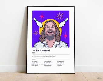 The Big Lebowski Movie Poster