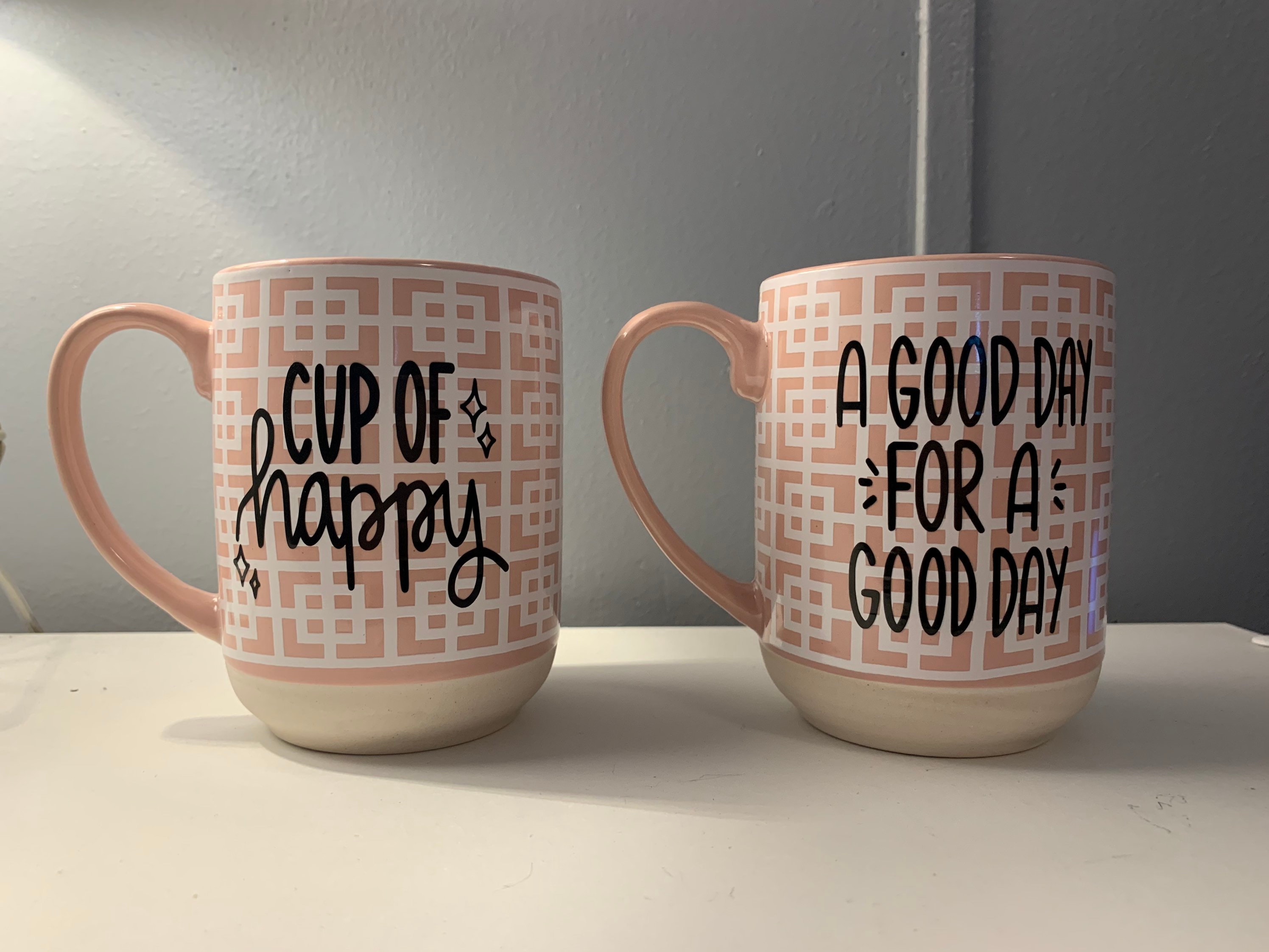 A good day for a good day coffee cup cup of happy coffee cup Etsy