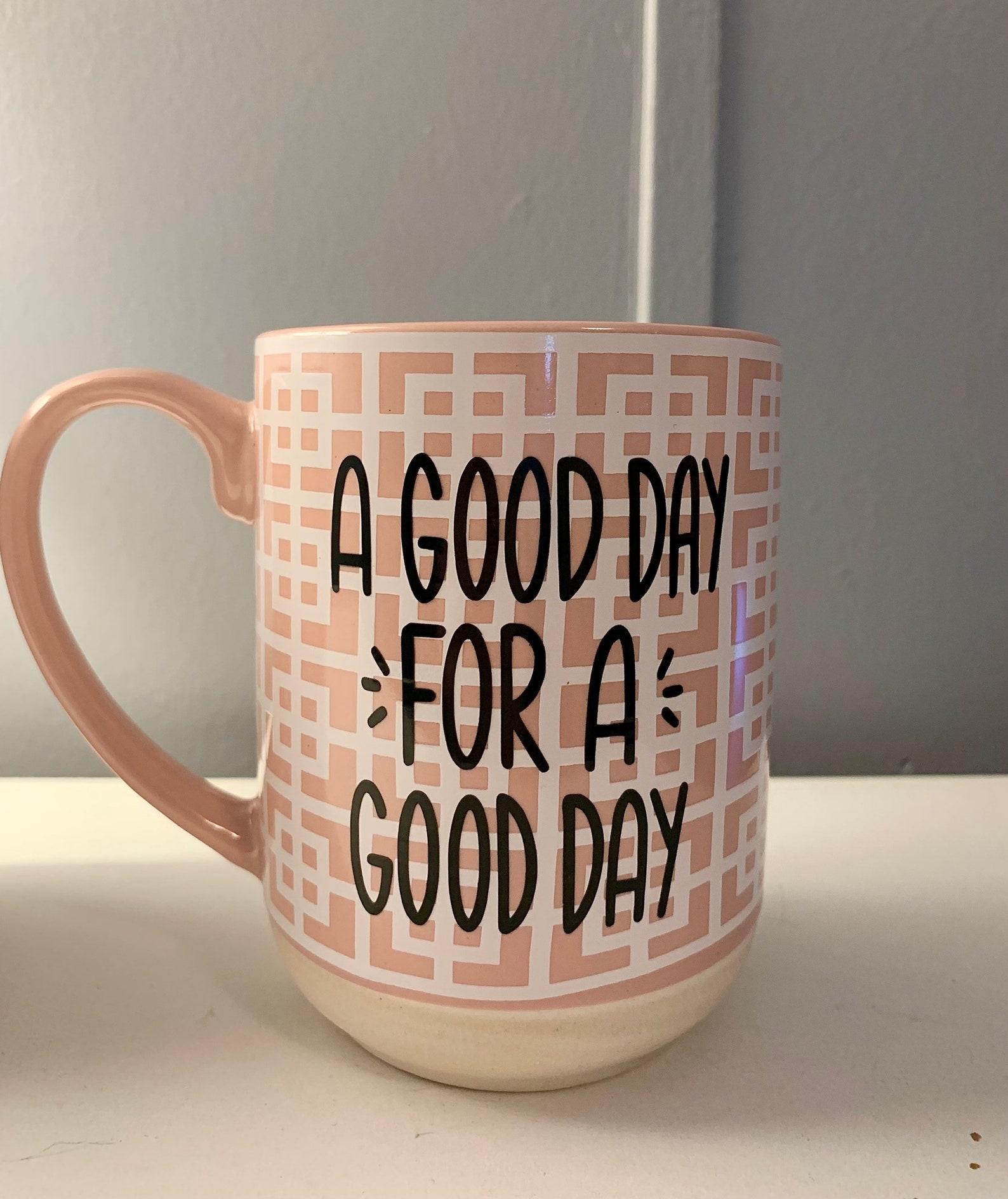 A good day for a good day coffee cup cup of happy coffee cup Etsy