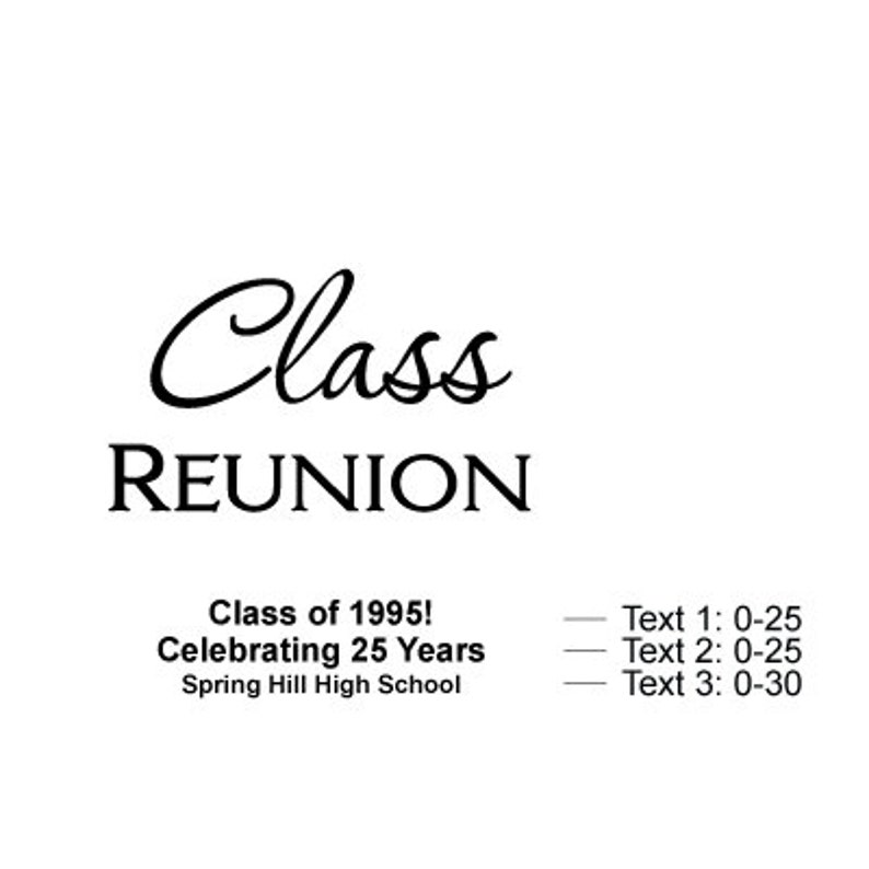 Class Reunion Coaster Favors 150