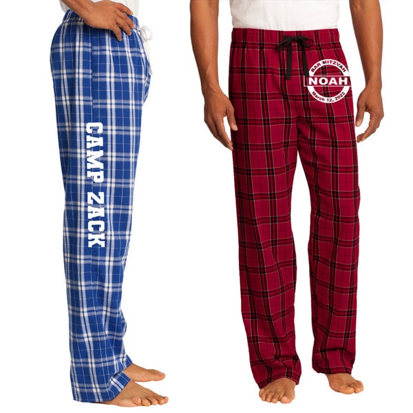 Flannel Pajama Pants Bat Mitzvah Favor - Etsy