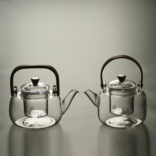 Zen Style Glass Tea Pot Hand Blow Glass Special Gift Beautiful Etsy