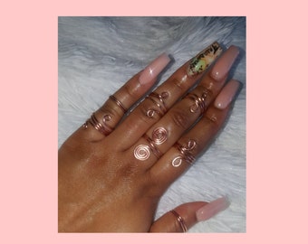 5-Finger-Ring-Set