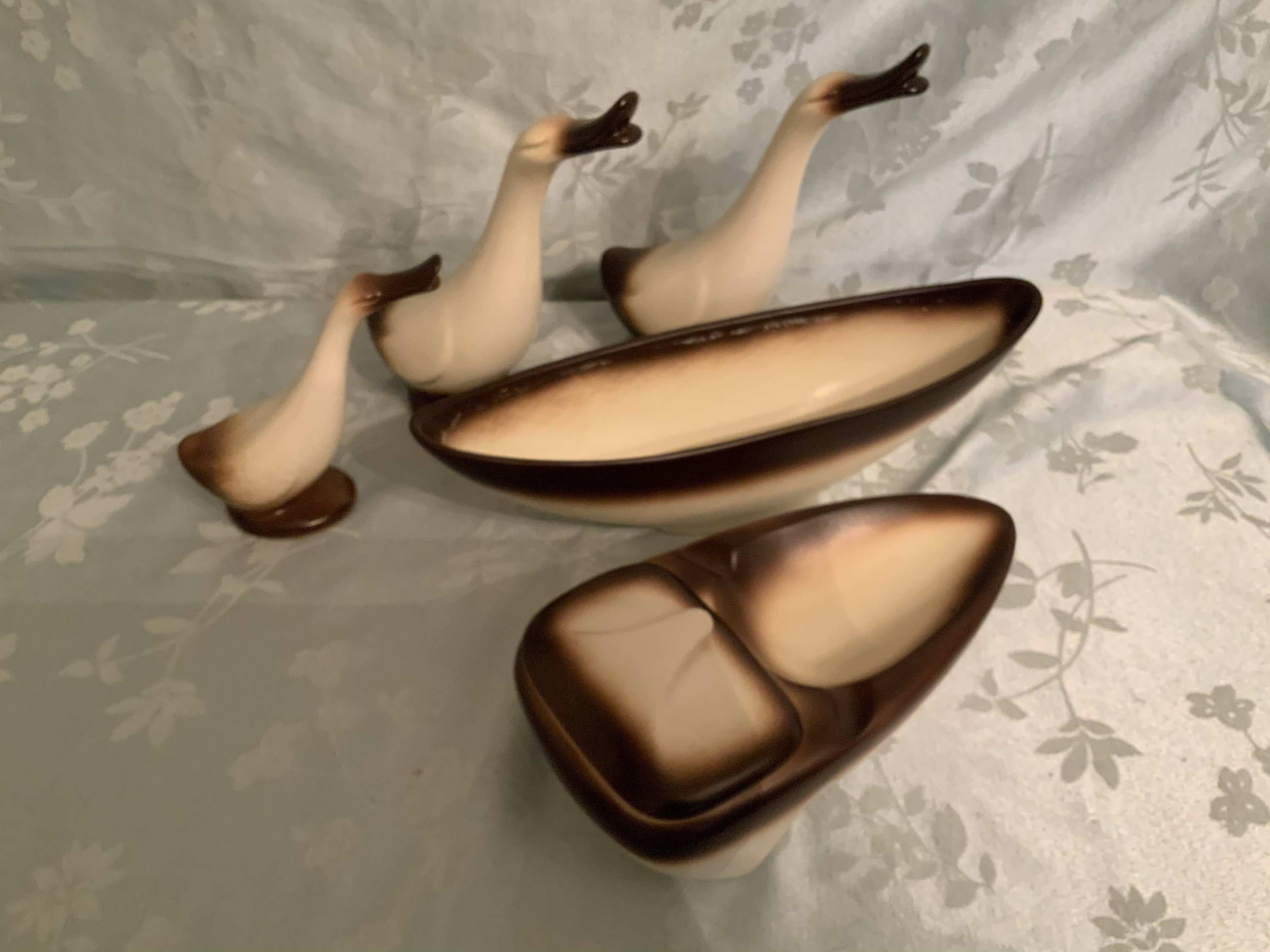 Vintage Chip and Dip Set 1950s Stanford Art Pottery of Etsy