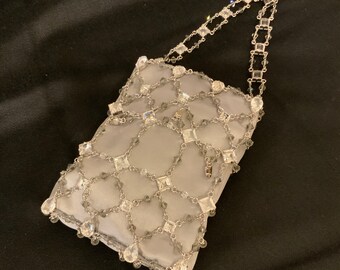 Swarovski Paris crystal evening bag