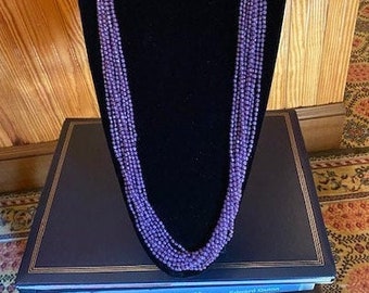 Amethyst necklace