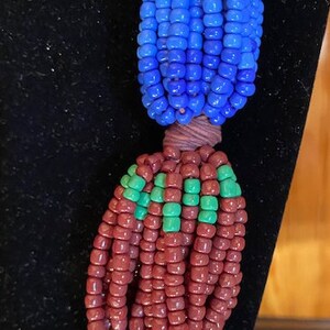 Multi-colored Bead Necklace image 3