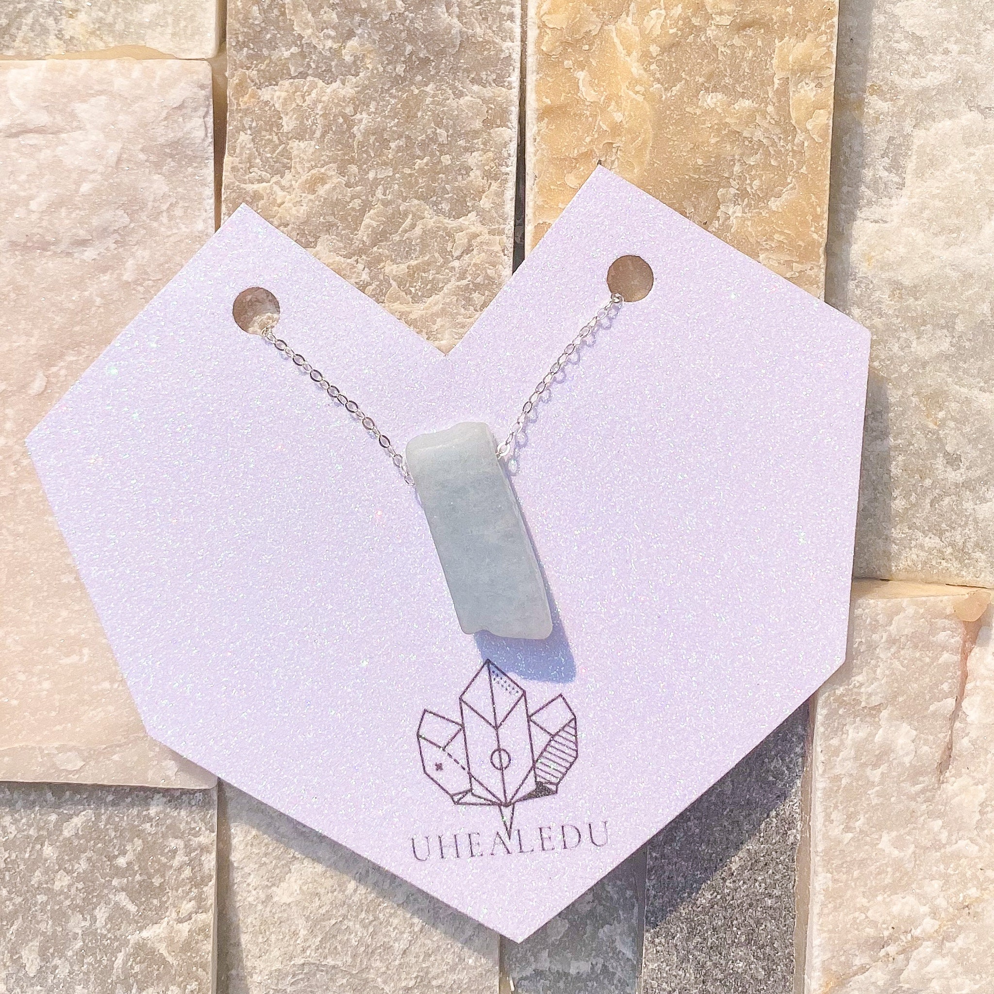 CLEO NECKLACE AQUAMARINE
