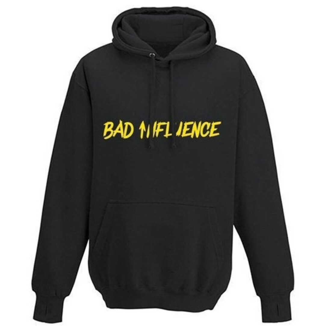 REVERSE BAD INFLUENCE Hoodie - Etsy