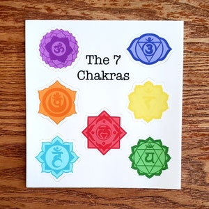 Chakra Sticker Sheet