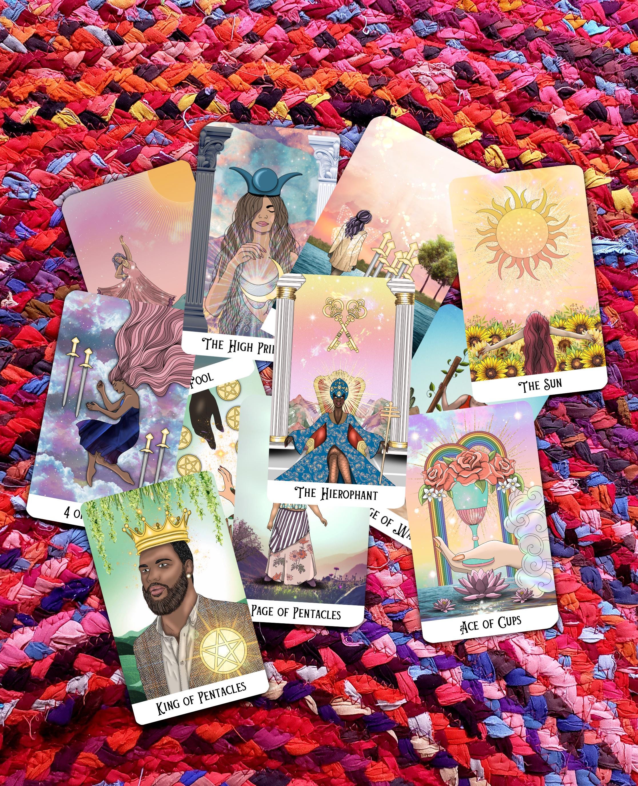 Whimsical tarot deck - Etsy 日本